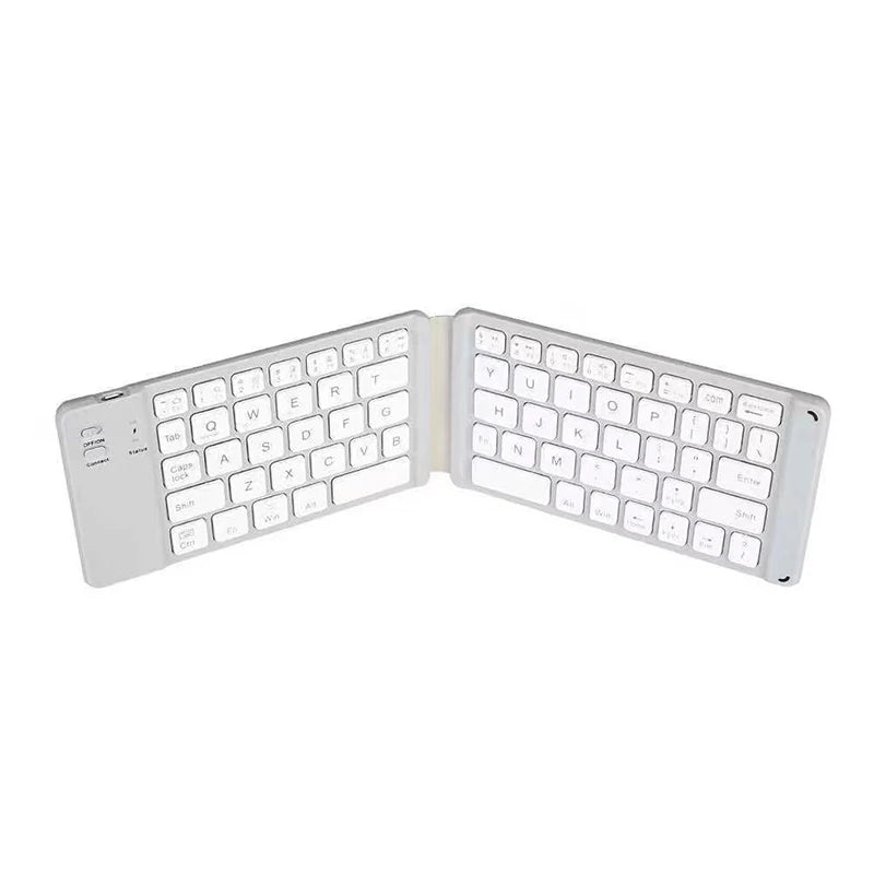 Wireless Folding  Bluetooth Keyboard with Touchpad for Windows, Android and IPhone