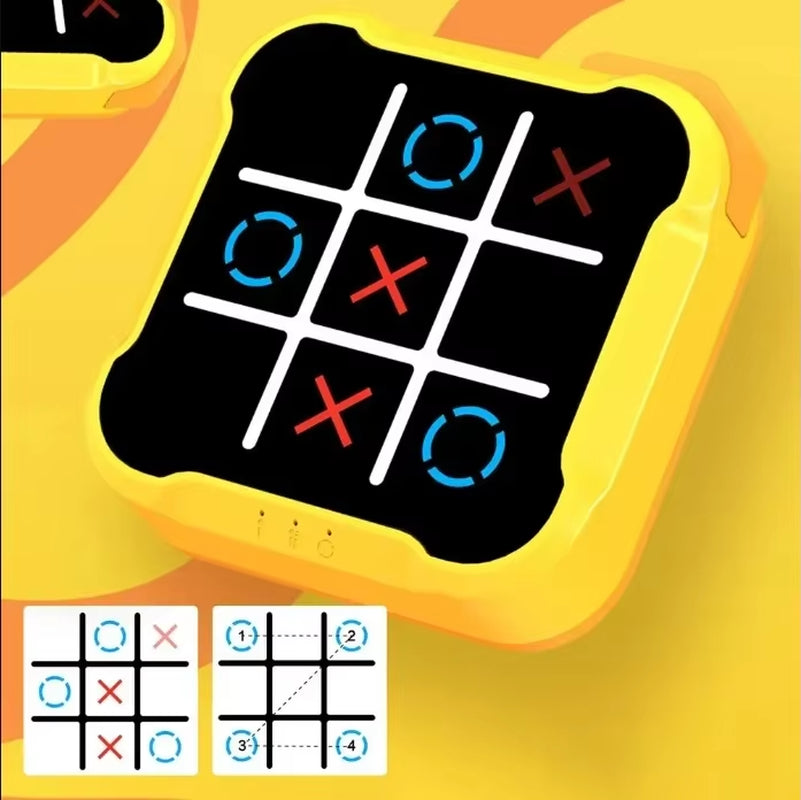 Tic Tac Toe Game  Electronic Toy  Portable Travel Game