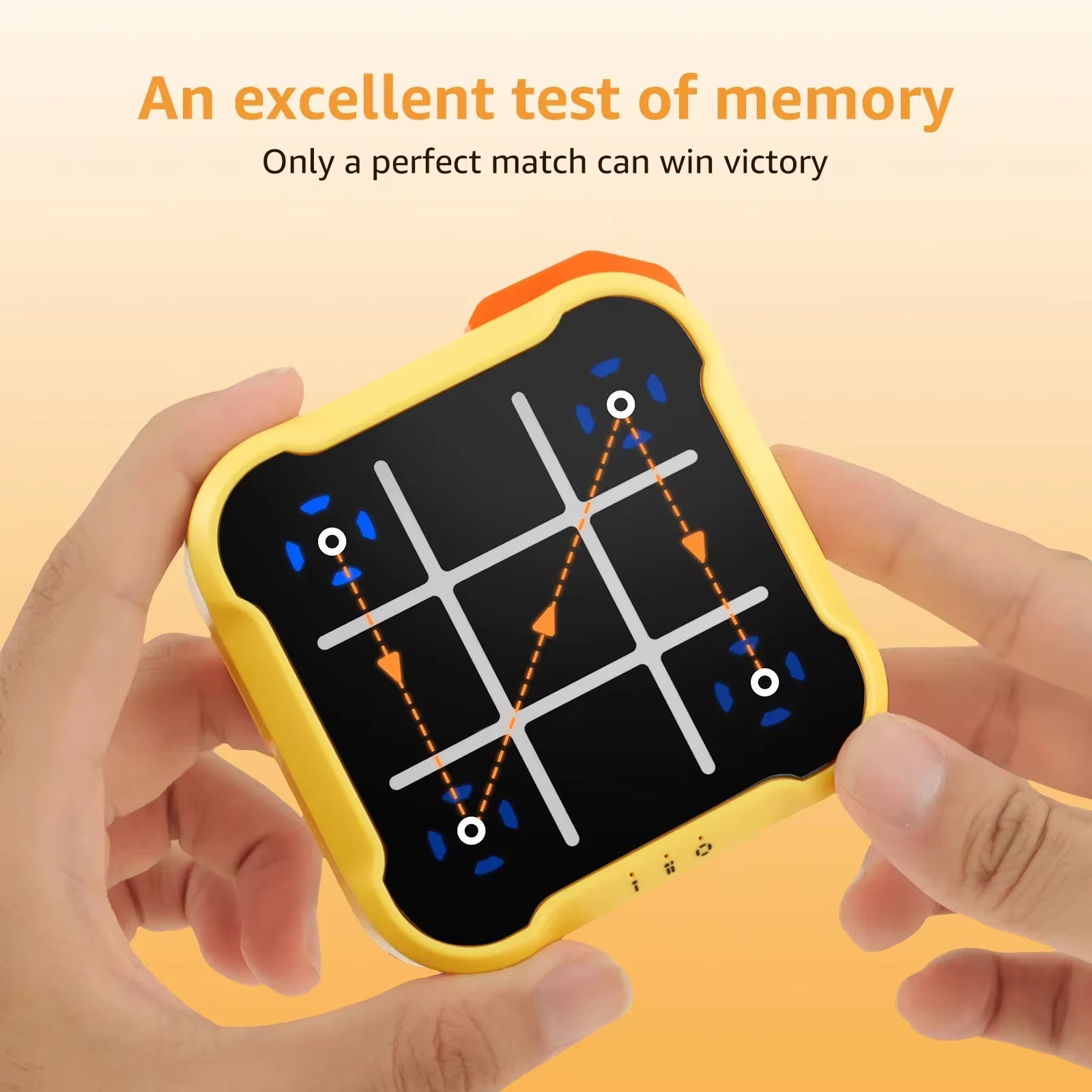 Tic Tac Toe Game  Electronic Toy  Portable Travel Game